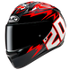 HJC C10 DIABLO MASK MC1 casco moto integrale + 2 visiere in omaggio - immagine 1