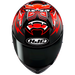 HJC C10 DIABLO MASK MC1 casco moto integrale + 2 visiere in omaggio - immagine 3