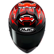 HJC C10 DIABLO MASK MC1 casco moto integrale + 2 visiere in omaggio - immagine 3