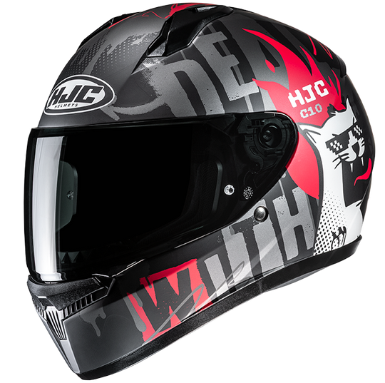 HJC C10 FOP MC1SF casco moto integrale + 2 visiere in omaggio - immagine 1