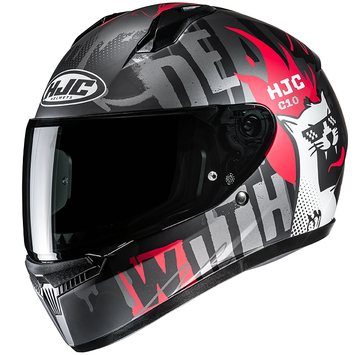HJC C10 FOP MC1SF casco moto integrale + 2 visiere in omaggio - immagine 1