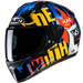HJC C10 FOP MC23 casco moto integrale + 2 visiere in omaggio - immagine 1