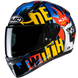 HJC C10 FOP MC23 casco moto integrale + 2 visiere in omaggio - immagine 1