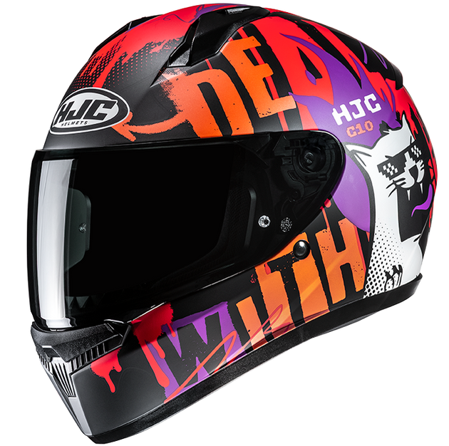 HJC C10 FOP MC7SF casco moto integrale + 2 visiere in omaggio - immagine 1