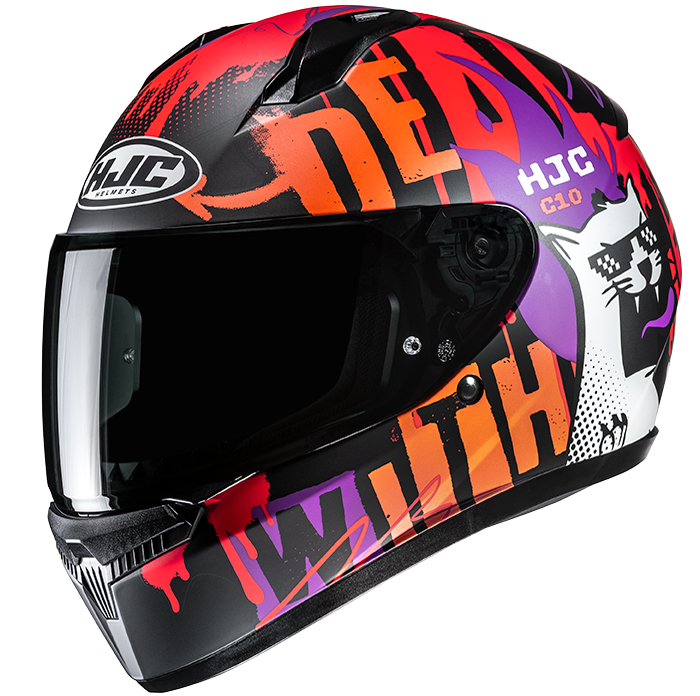 HJC C10 FOP MC7SF casco moto integrale + 2 visiere in omaggio - immagine 1