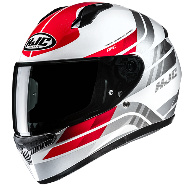 HJC C10 HIPER MC1 casco moto integrale + 2 visiere in omaggio - immagine 1