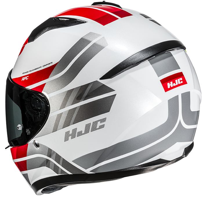 HJC C10 HIPER MC1 casco moto integrale + 2 visiere in omaggio - immagine 3