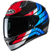 HJC C10 HIPER MC21 casco moto integrale + 2 visiere in omaggio - immagine 1