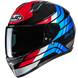 HJC C10 HIPER MC21 casco moto integrale + 2 visiere in omaggio - immagine 1