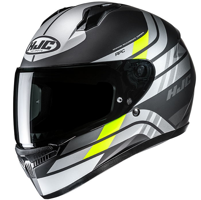 HJC C10 HIPER MC3HSF casco moto integrale + 2 visiere in omaggio - immagine 1