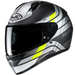 HJC C10 HIPER MC3HSF casco moto integrale + 2 visiere in omaggio - immagine 1