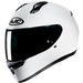 HJC C10 SOLID WHITE casco moto integrale + 2 visiere in omaggio - immagine 1