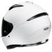 HJC C10 SOLID WHITE casco moto integrale + 2 visiere in omaggio - immagine 3