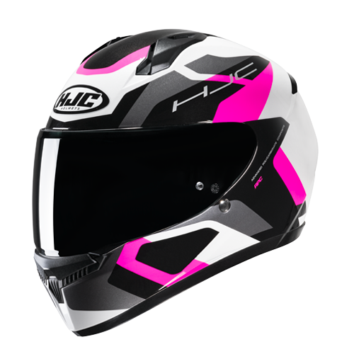 HJC C10 TINS MC8 casco moto integrale + 2 visiere in omaggio - immagine 1