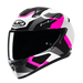 HJC C10 TINS MC8 casco moto integrale + 2 visiere in omaggio - immagine 1