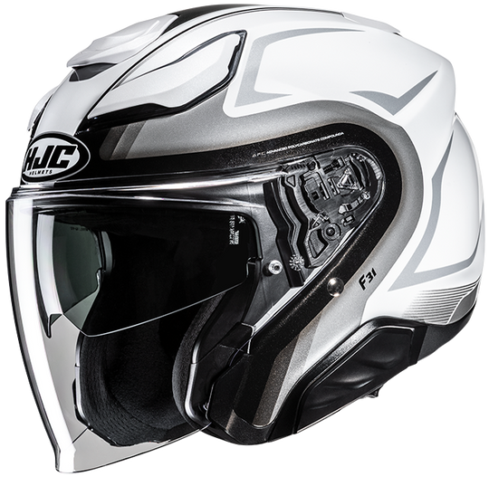 Hjc casco Jet F31 BASK MC10