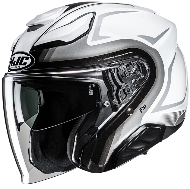 Hjc casco Jet F31 BASK MC10