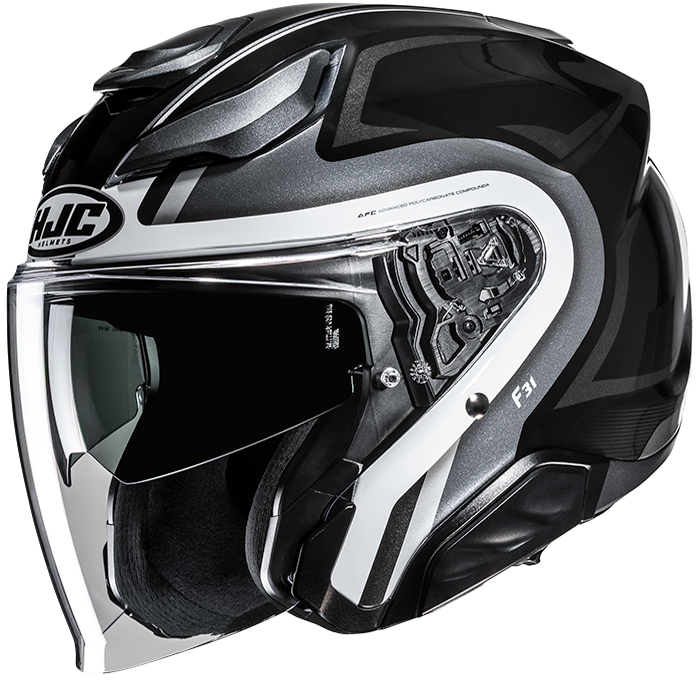 Hjc casco Jet F31 BASK MC5