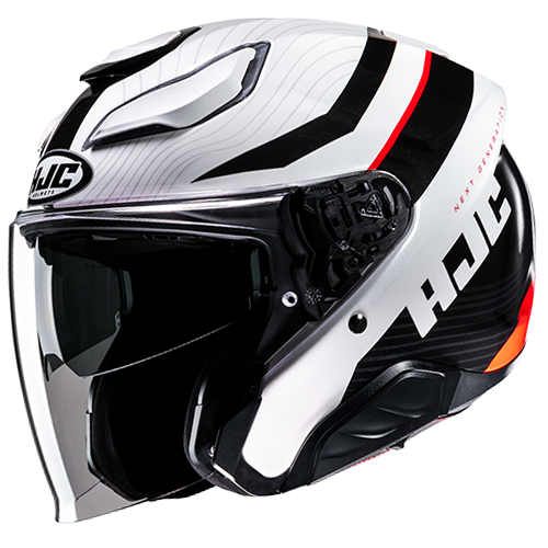 Hjc casco Jet F31 NABY MC1