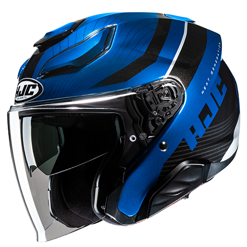 Hjc casco Jet F31 NABY MC2