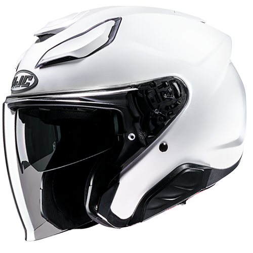 Hjc casco Jet F31 PEARL WHITE