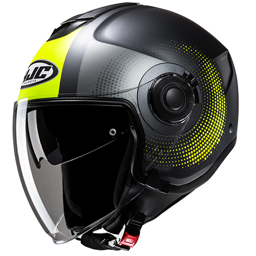 Hjc casco Jet i40N PYLE MC3HSF