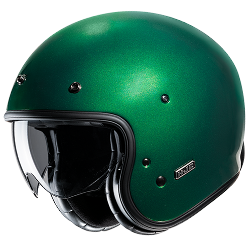 Hjc casco Jet V31 DEEP GREEN