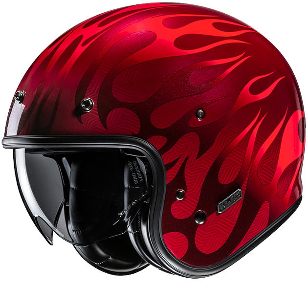 Hjc casco Jet V31 FIRO MC1
