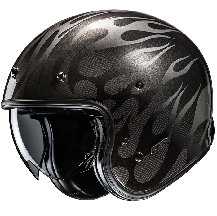 Hjc casco Jet V31 FIRO MC5