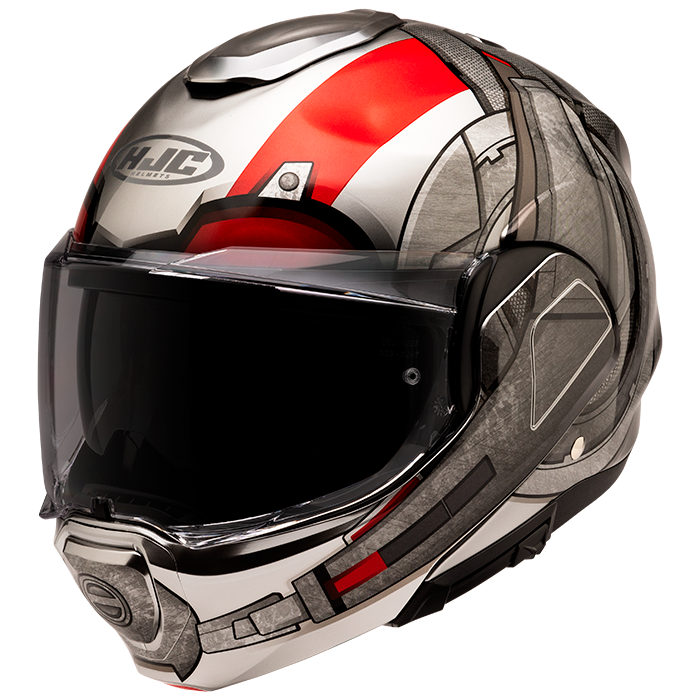 HJC F100 ANT-MAN MARVEL MC1 casco modulare convertibile