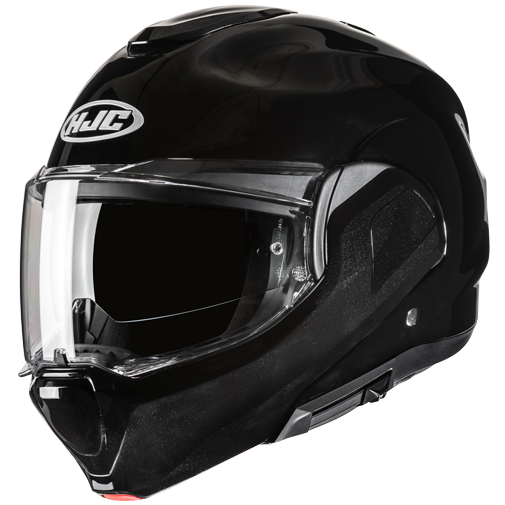HJC F100 METAL BLACK casco modulare convertibile