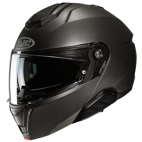 HJC i91 SEMI FLAT TITANIUM