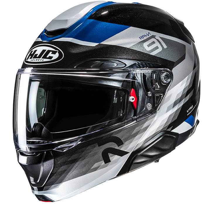 HJC RPHA 91 MADAL MC2 casco modulare