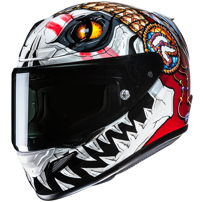 HJC RPHA 12 KEPINA MC1 casco moto integrale + 3 visiere in omaggio - immagine 1