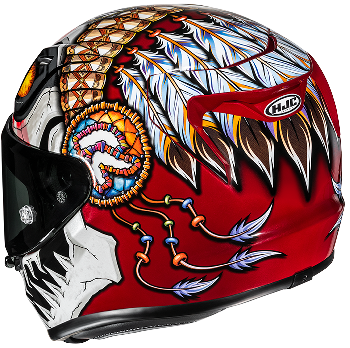 HJC RPHA 12 KEPINA MC1 casco moto integrale + 3 visiere in omaggio - immagine 3