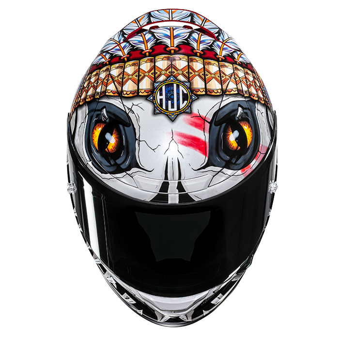 HJC RPHA 12 KEPINA MC1 casco moto integrale + 3 visiere in omaggio - immagine 4