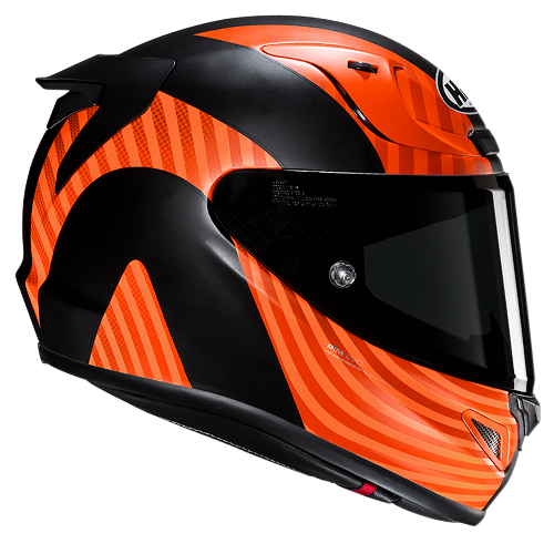 HJC RPHA 12 OTTIN MC47SF casco moto integrale + 3 visiere in omaggio - immagine 3