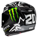 HJC RPHA 12 QUARTARARO REPLICA BLACK MC5 casco moto integrale + 3 visiere in omaggio - immagine 3