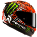 HJC RPHA 12 QUARTARARO REPLICA II MC1 casco moto integrale + 3 visiere in omaggio - immagine 5