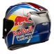 HJC RPHA 12 RED BULL AUSTIN GP II MC21 casco moto integrale + 3 visiere in omaggio - immagine 2
