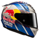 HJC RPHA 12 RED BULL AUSTIN GP II MC21 casco moto integrale + 3 visiere in omaggio - immagine 4