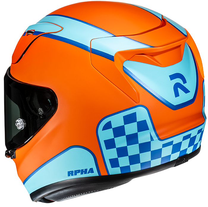 HJC RPHA 12 RESPON MC27SF casco moto integrale + 3 visiere in omaggio - immagine 3