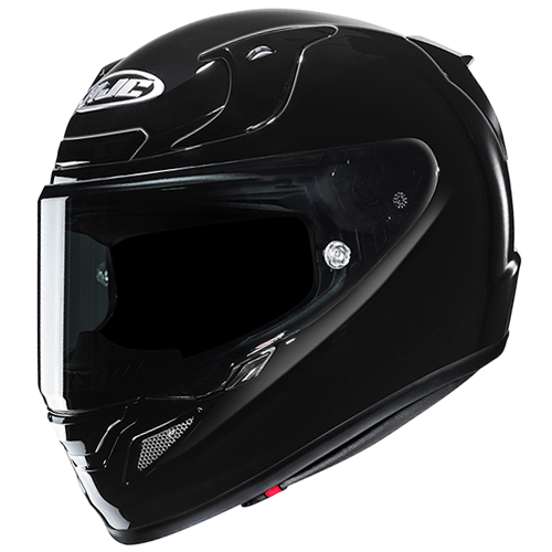 HJC RPHA 12 SOLID METAL BLACK casco moto integrale + 3 visiere in omaggio - immagine 1