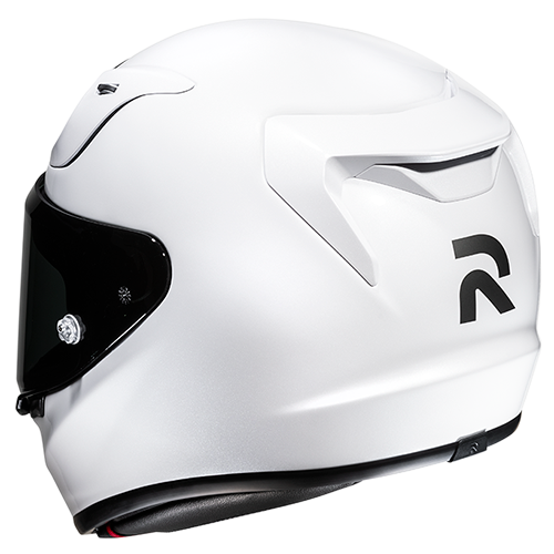 HJC RPHA 12 SOLID PEARL WHITE casco moto integrale + 3 visiere in omaggio - immagine 3