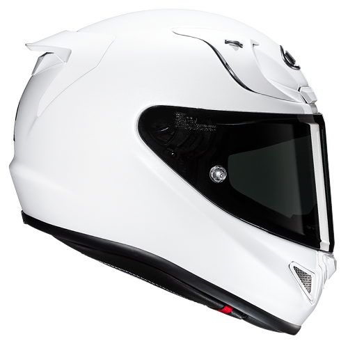 HJC RPHA 12 SOLID PEARL WHITE casco moto integrale + 3 visiere in omaggio - immagine 5