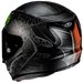 HJC RPHA 12 TOOTHLESS II UNIVERSAL MC4SF casco moto integrale + 3 visiere in omaggio - immagine 3