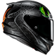 HJC RPHA 12 TOOTHLESS II UNIVERSAL MC4SF casco moto integrale + 3 visiere in omaggio - immagine 5