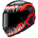 HJC RPHA 12 VENOM 3 MARVEL MC1SF casco moto integrale + 3 visiere in omaggio - immagine 1