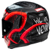 HJC RPHA 12 VENOM 3 MARVEL MC1SF casco moto integrale + 3 visiere in omaggio - immagine 3