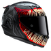 HJC RPHA 12 VENOM 3 MARVEL MC1SF casco moto integrale + 3 visiere in omaggio - immagine 5
